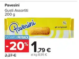 Carrefour Pavesini offerta