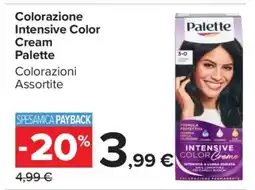 Carrefour Colorazione Intensive Color Cream Palette offerta