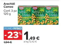 Carrefour Arachidi Cameo offerta