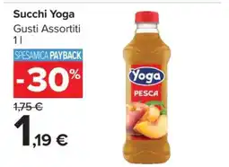 Carrefour Succhi Yoga offerta