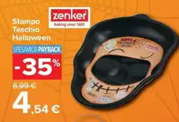 Carrefour Stampo Teschio Halloween offerta