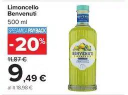 Carrefour Limoncello Benvenuti offerta