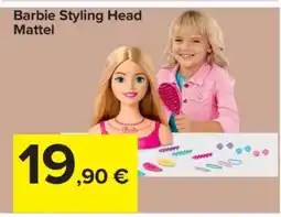 Carrefour Barbie Styling Head offerta