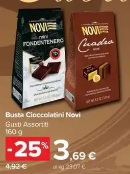 Carrefour Busta Cioccolatini Novi offerta
