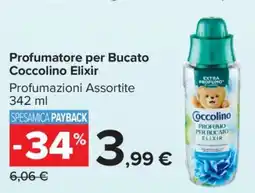 Carrefour Profumatore per Bucato Coccolino Elixir offerta