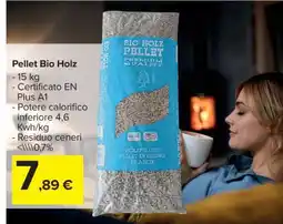 Carrefour Pellet Bio Holz offerta