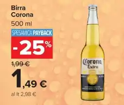 Carrefour Birra CORONA offerta