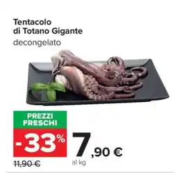 Carrefour Tentacolo di Totano Gigante offerta