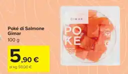 Carrefour Poké di Salmone Gimar offerta