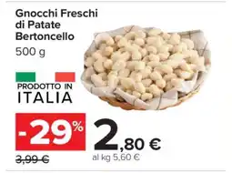 Carrefour Gnocchi Freschi di Patate Bertoncello offerta