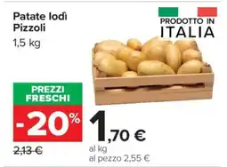 Carrefour Patate Iodì Pizzoli offerta