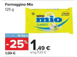Carrefour FORMAGGINO MIO offerta