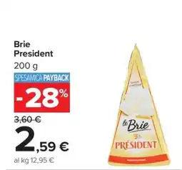 Carrefour Brie President offerta