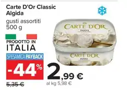 Carrefour Carte D’Or Classic Algida offerta