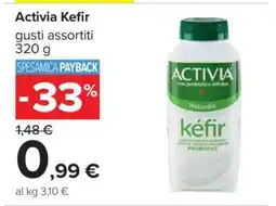 Carrefour ACTIVIA KEFIR offerta