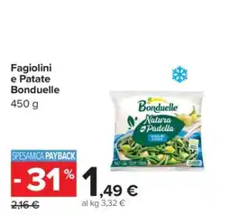 Carrefour Fagiolini e Patate Bonduelle offerta