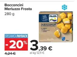 Carrefour Bocconcini Merluzzo Frosta offerta