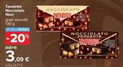 Carrefour Tavolette Nocciolato Novi offerta