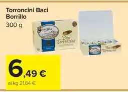 Carrefour Torroncini Baci Borrillo offerta