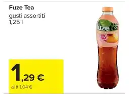 Carrefour Fuze Tea offerta