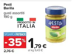 Carrefour Pesti Barilla offerta