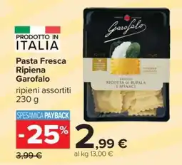 Carrefour Pasta fresca ripiena Garofalo offerta