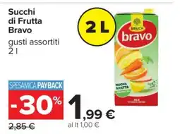 Carrefour Succhi di Frutta Bravo offerta