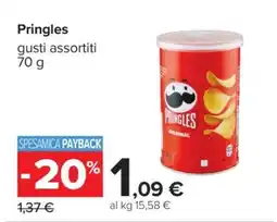 Carrefour Pringles offerta