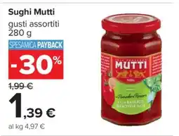 Carrefour Sughi Mutti offerta