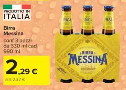 Carrefour Birra MESSINA offerta