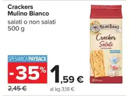 Carrefour Crackers MULINO BIANCO offerta