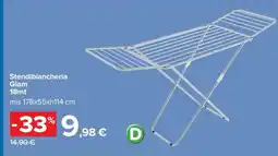 Carrefour STENDIBIANCHERIA GLAM offerta