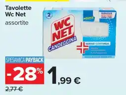 Carrefour Tavolette Wc Net offerta