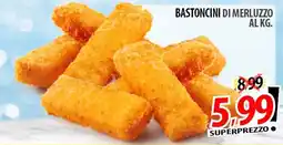 Il Genio Supermercato Bastoncini di merluzzo offerta