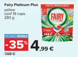 Carrefour FAIRY PLATINUM PLUS offerta