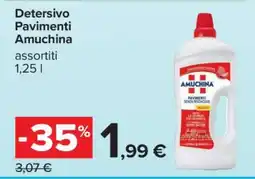 Carrefour Detersivo Pavimenti Amuchina offerta
