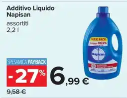 Carrefour Additivo Liquido Napisan offerta