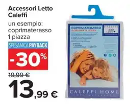 Carrefour Accessori Letto Caleffi offerta