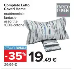 Carrefour Completo Letto Coveri Home offerta