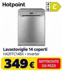 Sinergy Hotpoint Lavastoviglie 14 coperti offerta