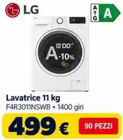 Sinergy Lavatrice 11 kg offerta