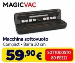 Sinergy Magicvac macchina sottovuoto compact offerta