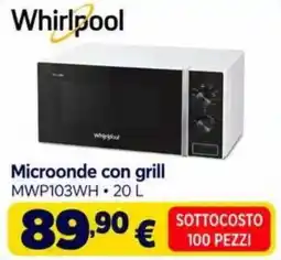 Sinergy Microonde con grill Whirlpool offerta