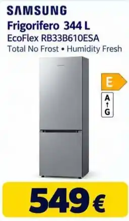 Sinergy Samsung Frigorifero 344 L offerta