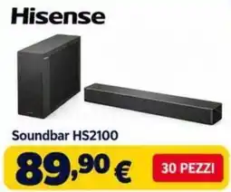 Sinergy Hisense Soundbar HS2100 offerta