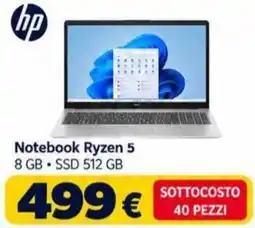 Sinergy Notebook HP Ryzen 5 offerta