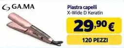 Sinergy Piastra capelli X-Wide D Keratin G.A.M.A offerta