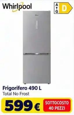 Sinergy Whirlpool Frigorifero 490 L offerta