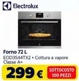 Sinergy Forno Electrolux 72 L offerta