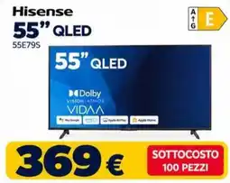 Sinergy Hisense 55" QLED offerta